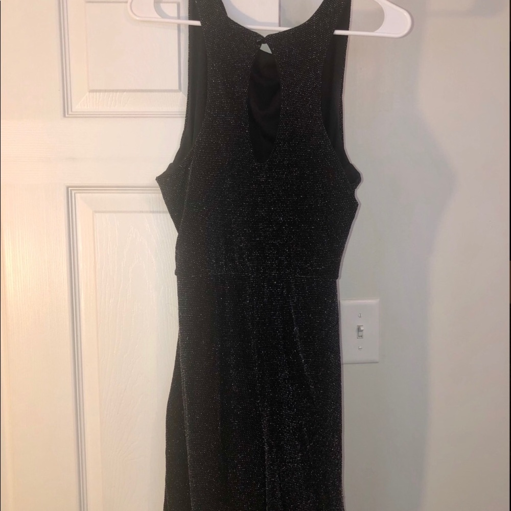 Black Sequin Jumpsuit (Shorts)!